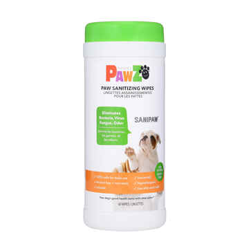 PawZ SaniPaw Daily Paw Wipes 60ct product detail number 1.0