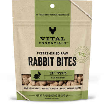 Vital Cat Freeze-Dried Cat Treats Rabbit Bites 0.9 oz