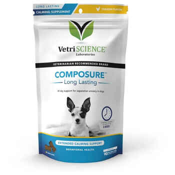 VetriScience Composure Long Lasting Chicken Flavored Calming Supplement for Dogs 90 Chews product detail number 1.0