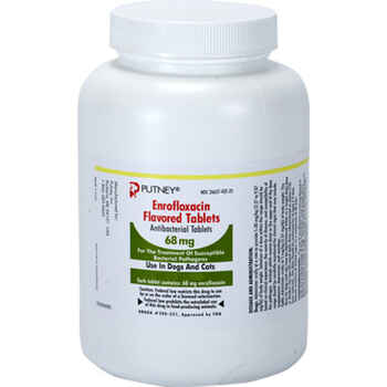 Enrofloxacin 68 mg (sold per tablet) product detail number 1.0
