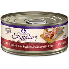 Wellness CORE Signature Selects Flaked Skipjack Tuna & Salmon Wet Cat Food-product-tile
