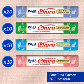 Inaba Churu Tuna Variety Purée 10pk