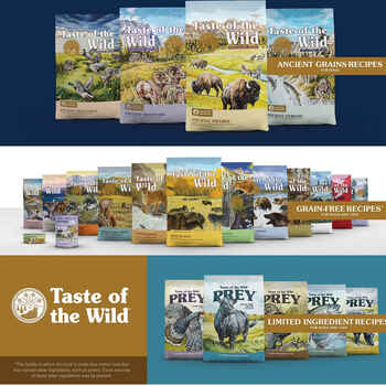 Taste of the Wild Ancient Prairie with Ancient Grains Buffalo Dry Dog Food
