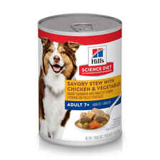 Hill's Science Diet Adult 7+ Savory Stew with Chicken & Vegetables Wet Dog Food-product-tile