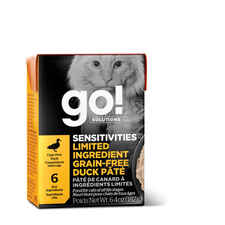 Petcurean Go! Sensitivities Limited Ingredient Grain Free Duck Pate Wet Cat Food-product-tile