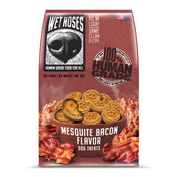 Wet Noses Meaty Mesquite Bacon Crunchy Dog Treats 14oz Bag product detail number 1.0
