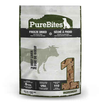 PureBites Freeze-Dried Dog Treats Beef Liver 4.2oz product detail number 1.0
