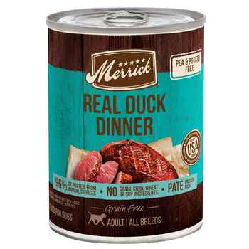Merrick Grain Free 96% Real Duck Canned Dog Food 12.7-oz, Case of 12 product detail number 1.0