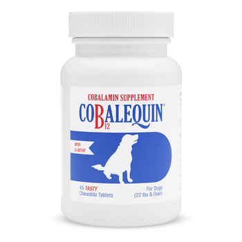 Nutramax Cobalequin B12 Supplement Medium to Large Dogs, 45 Chewable Tablets product detail number 1.0