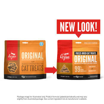 ORIJEN Original Freeze-Dried Cat Treats 1.25 oz Bag