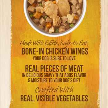 Merrick Grain Free Wingaling Canned Dog Food 12.7-oz, Case of 12