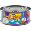 Friskies Tasty Treasures Pate Turkey & Chicken with Liver Wet Cat Food 5.5 oz - Case of 24