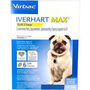 Iverhart Max Chewable Tablets For Dogs 12.1-25lbs 12pk