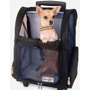 Roll Around Travel Pet Carrier - Large Black/grey product detail number 1.0