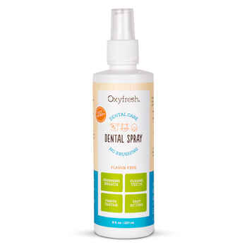 Oxyfresh Premium Pet Dental Spray Bad Breath Solution for Dogs & Cats 8 oz Bottle product detail number 1.0
