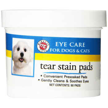 Miracle Corp Eye Clear Tear Stain Pads 90 count product detail number 1.0