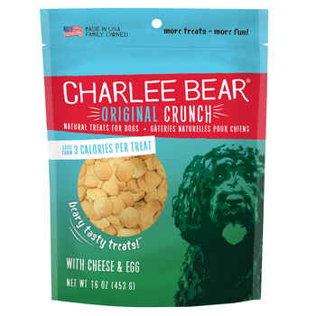 Charlee Bear Cheese & Egg Flavor Dog Treats 16oz product detail number 1.0