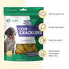 Dr. Marty Cod Cracklers 100% Air-Dried Wild-Caught Cod Dog Treats 4 oz Bag