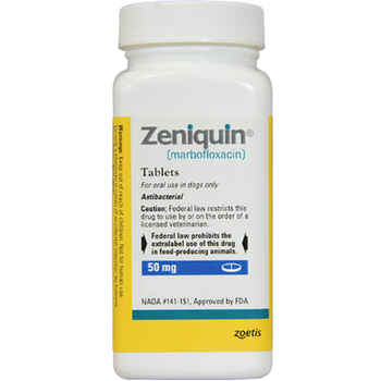 Zeniquin 50 mg (sold per tablet) product detail number 1.0
