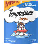 Temptations Savory Salmon Flavor Cat Treats 6.3oz