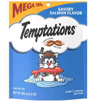 Temptations Savory Salmon Flavor Cat Treats 6.3oz product detail number 1.0