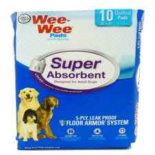 Four Paws Wee-Wee Super Absorbent Pads White 24" x 24" x 0.1"-product-tile