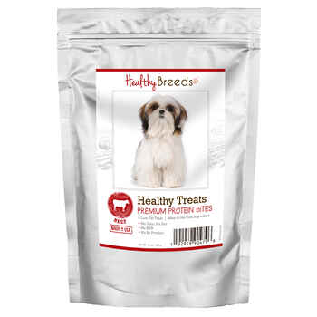 Healthy Breeds Shih Tzu Healthy Treats Premium Protein Bites Beef Dog Treats 10oz product detail number 1.0