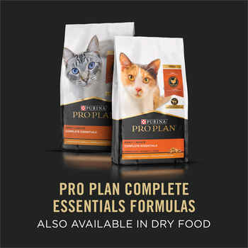 Purina Pro Plan Adult Complete Essentials Sole & Vegetables Entree Wet Cat Food 3 oz Cans (Case of 24)