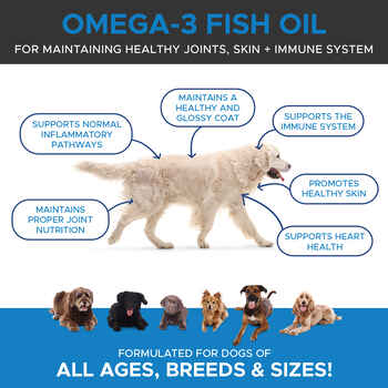 Pet Honesty Wild Caught Omega-3 Fish Oil for Dogs & Cats 32oz