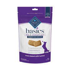 Blue Buffalo BLUE Basics Skin & Stomach Care Turkey & Potato Biscuits Crunchy Dog Treats-product-tile