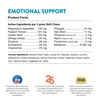 NaturVet Emotional Support Soft Chews Calming Supplement for Dogs120 ct