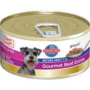 Hill's Science Diet Mature Adult Small and Toy Breed Gourmet Canned Dog Food