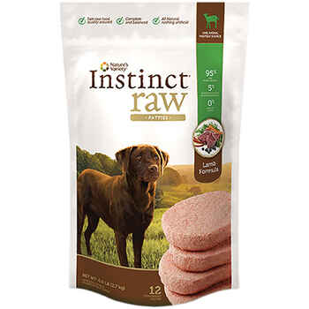 Instinct Raw Frozen Diet Lamb Patties 6lb product detail number 1.0