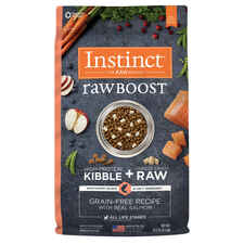 Instinct Raw Boost Grain-Free Real Salmon Recipe High Protein Freeze-Dried Raw Dry Dog Food-product-tile