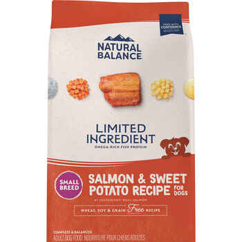 Natural Balance® Limited Ingredient Grain Free Salmon & Sweet Potato Small Breed Recipe Dry Dog Food 4 lb product detail number 1.0