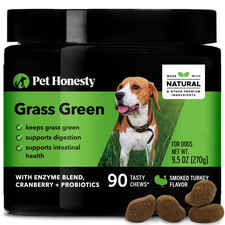 Pet Honesty Grass Green Turkey Flavored Soft Chews Grass Burn & Lawn Protection Supplement for Dogs-product-tile