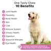 Pet Honesty Multivitamin 10-in-1 Chicken Flavored Soft Chews Daily Vitamin Supplement for Dogs