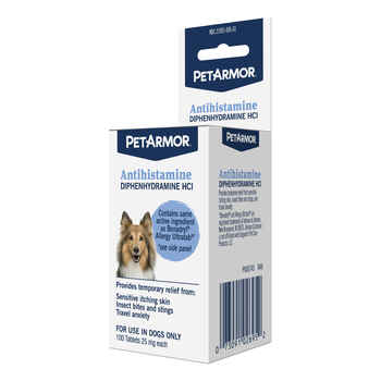 PETARMOR Antihistamine Tablets for Dogs