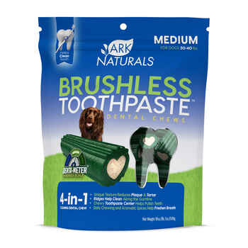 Ark Naturals Brushless Toothpaste Dental Chews Medium, 20-40lbs product detail number 1.0