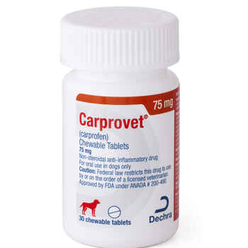 Carprovet Chewable 75mg Tablets 30ct product detail number 1.0