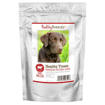 Healthy Breeds Labrador Retriever Healthy Treats Premium Protein Bites Beef Dog Treats 10oz product detail number 1.0