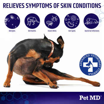 Pet MD Hydrocortisone Quick Relief Spray for Dogs, Cats & Horses 4oz