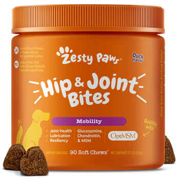 Zesty Paws Hip & Joint Bites for Dogs Duck - 90ct product detail number 1.0