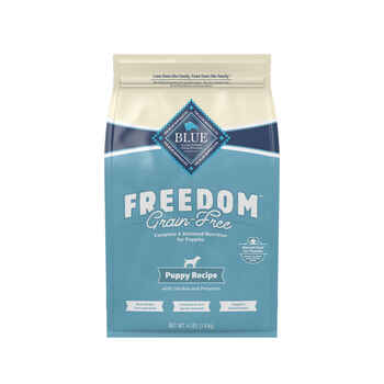 Blue Buffalo BLUE Freedom Puppy Grain-Free Chicken Recipe Dry Dog Food 4 lb Bag product detail number 1.0