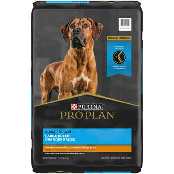 Purina Pro Plan Adult Large Breed Chicken & Rice Formula Dry Dog Food 18 lb Bag product detail number 1.0