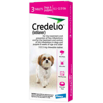 Credelio Chewable Tablet 04-06 lbs 3 pk