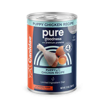 Canidae PURE Grain Free Puppy Chicken Recipe Wet Dog Food 13 oz Cans - Case of 12 product detail number 1.0