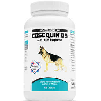 Nutramax Cosequin Joint Health Supplement for Dogs with Glucosamine and Chondroitin DS (Double Strength) Capsules - 132 Count product detail number 1.0