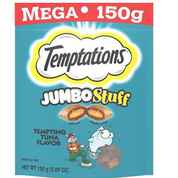 Temptations Jumbo Stuff Cat Treats Tempting Tuna, 5.29oz