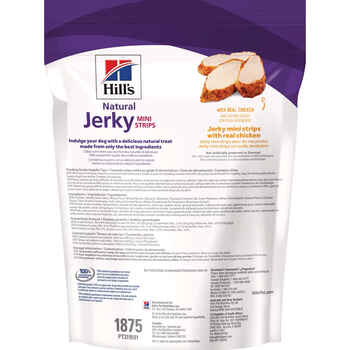 Hill's Natural Jerky Mini-Strips with Real Chicken Dog Treats - 7.1 oz Bag